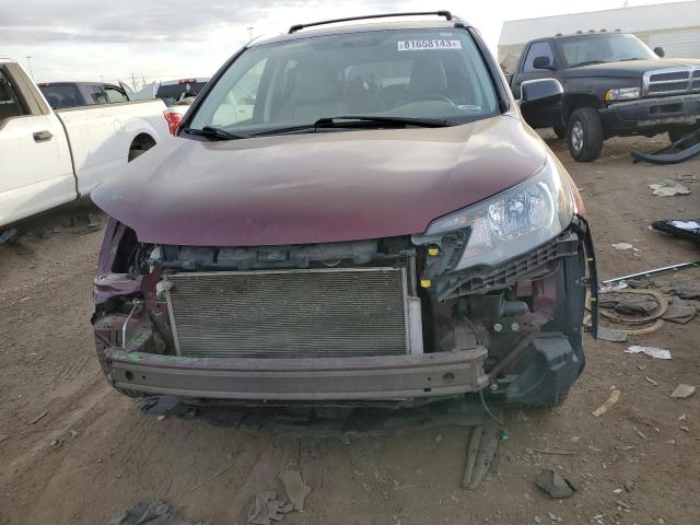 5J6RM4H75DL028671 - 2013 HONDA CR-V EXL MAROON photo 5