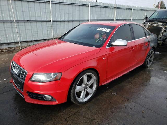 WAUKGAFL1BA030825 - 2011 AUDI S4 PRESTIGE RED photo 1