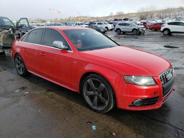 WAUKGAFL1BA030825 - 2011 AUDI S4 PRESTIGE RED photo 4