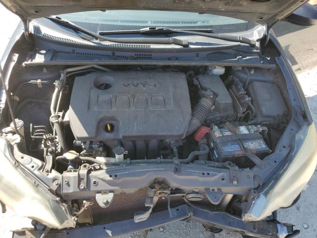 2T1BURHE9EC123763 - 2014 TOYOTA COROLLA L BLUE photo 11