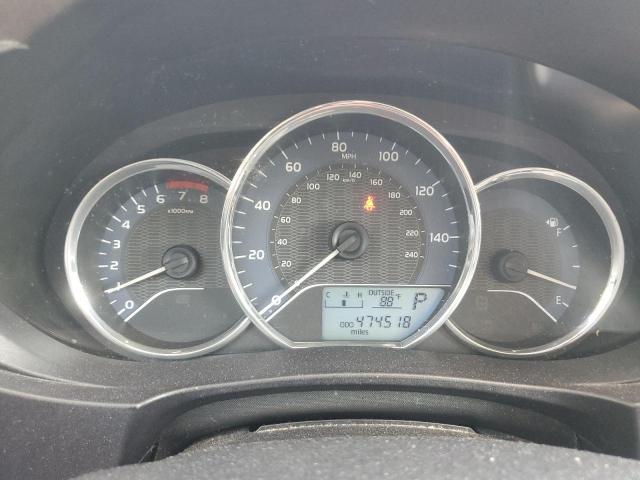 2T1BURHE9EC123763 - 2014 TOYOTA COROLLA L BLUE photo 9