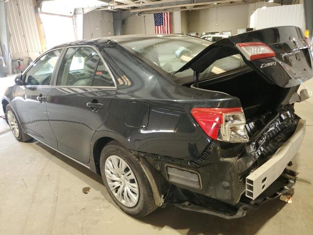 4T4BF1FK4CR217457 - 2012 TOYOTA CAMRY BASE BLACK photo 2