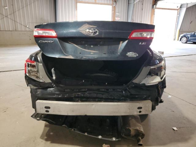 4T4BF1FK4CR217457 - 2012 TOYOTA CAMRY BASE BLACK photo 6
