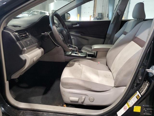4T4BF1FK4CR217457 - 2012 TOYOTA CAMRY BASE BLACK photo 7