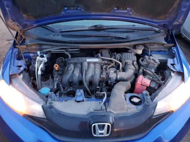 JHMGK5H56GX003667 - 2016 HONDA FIT LX BLUE photo 11