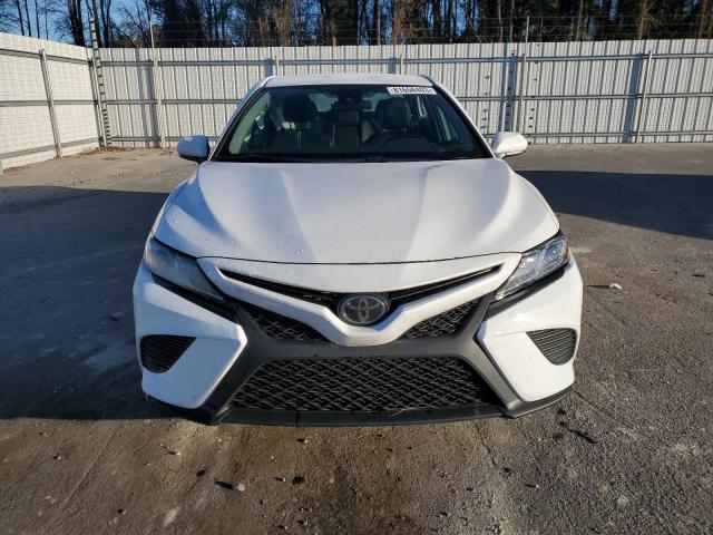 4T1B11HK6KU845492 - 2019 TOYOTA CAMRY L WHITE photo 5