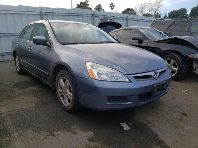 1HGCM56307A007133 - 2007 HONDA ACCORD SE BLUE photo 4