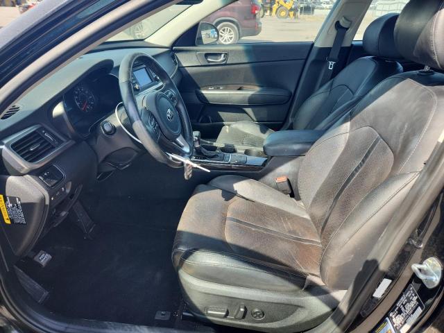 5XXGU4L33GG120125 - 2016 KIA OPTIMA EX BLACK photo 7