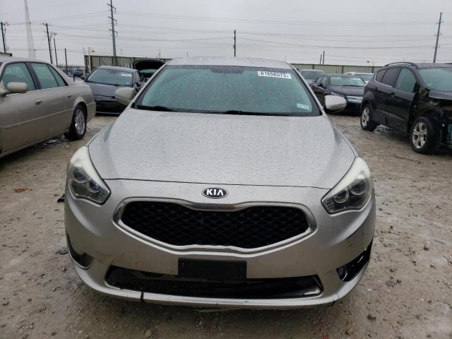 KNALN4D77E5136257 - 2014 KIA CADENZA PREMIUM SILVER photo 5