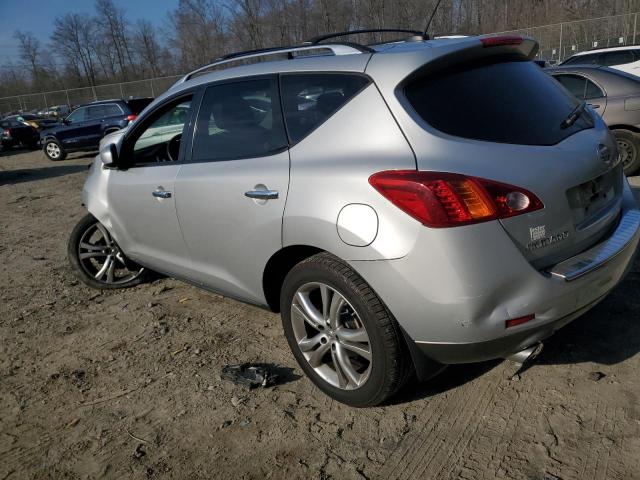 JN8AZ1MUXAW019378 - 2010 NISSAN MURANO S SILVER photo 2