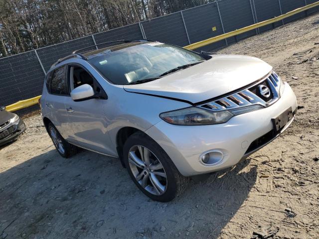 JN8AZ1MUXAW019378 - 2010 NISSAN MURANO S SILVER photo 4