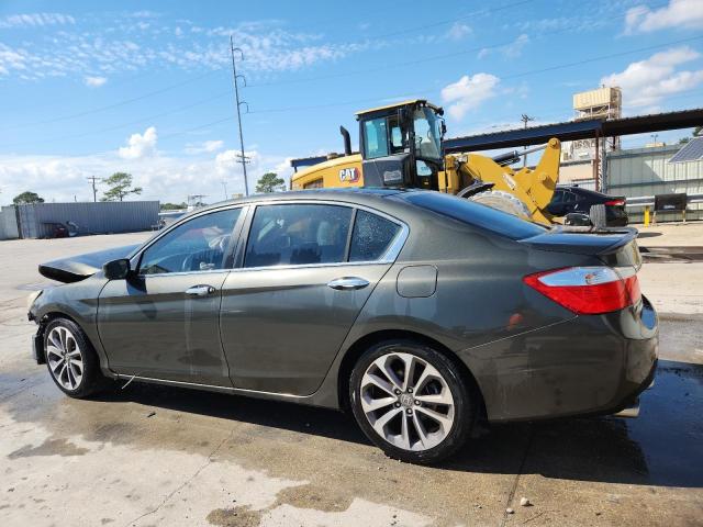 1HGCR2F51FA012843 - 2015 HONDA ACCORD SPORT GRAY photo 2