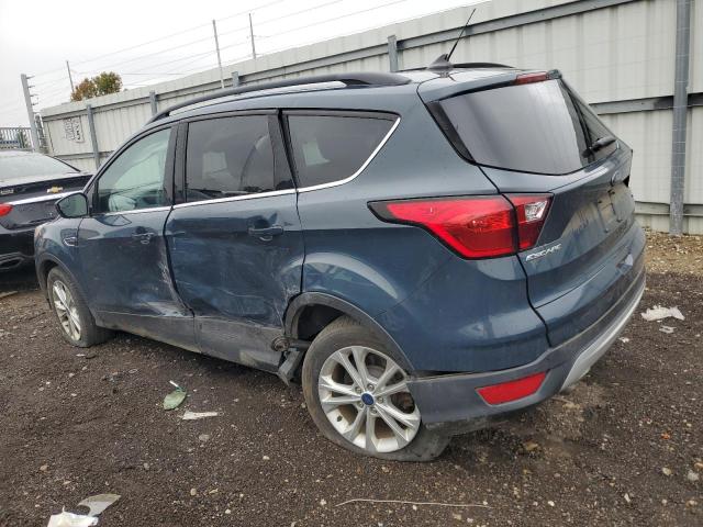 1FMCU9HD9KUC25019 - 2019 FORD ESCAPE SEL Көк фото 2