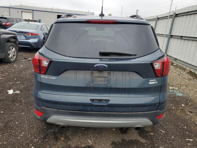 1FMCU9HD9KUC25019 - 2019 FORD ESCAPE SEL Көк фото 6