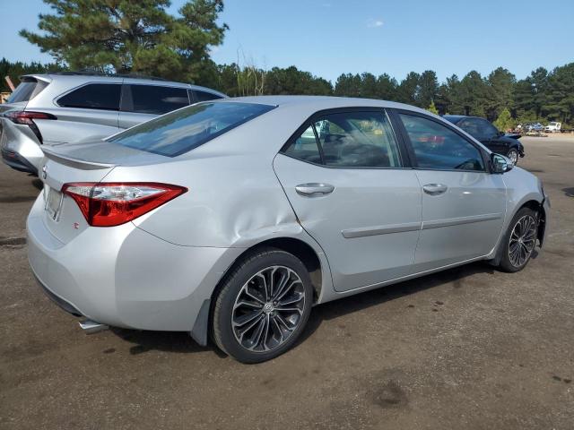 2T1BURHE6EC007937 - 2014 TOYOTA COROLLA L SILVER photo 3