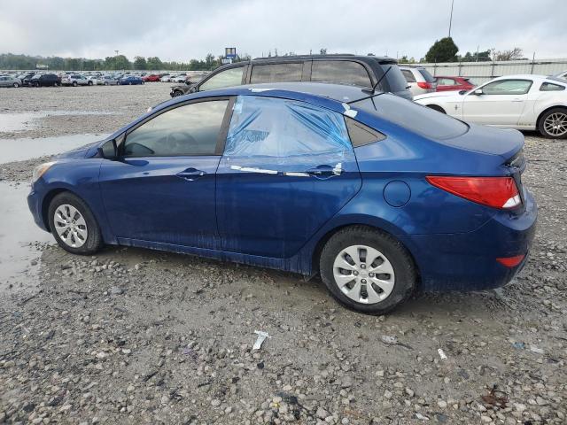 KMHCT4AE8GU068454 - 2016 HYUNDAI ACCENT SE BLUE photo 2