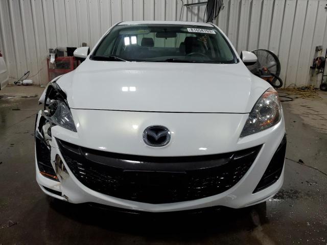 JM1BL1SFXA1259470 - 2010 MAZDA 3 I WHITE photo 5