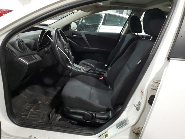 JM1BL1SFXA1259470 - 2010 MAZDA 3 I WHITE photo 7