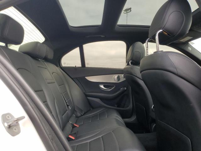55SWF4KB1JU269396 - 2018 MERCEDES-BENZ C 300 4MATIC WHITE photo 10