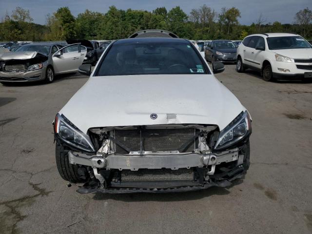 55SWF4KB1JU269396 - 2018 MERCEDES-BENZ C 300 4MATIC WHITE photo 5