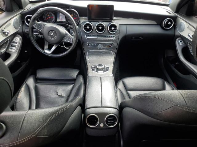 55SWF4KB1JU269396 - 2018 MERCEDES-BENZ C 300 4MATIC WHITE photo 8