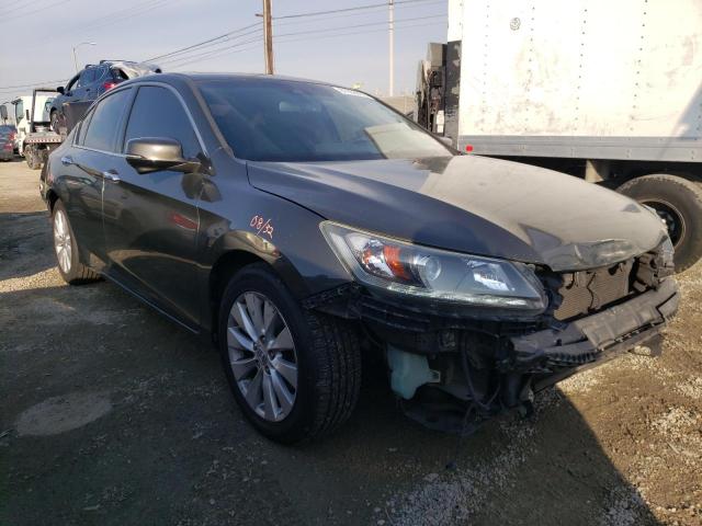 1HGCR3F86DA009482 - 2013 HONDA ACCORD EXL GRAY photo 4