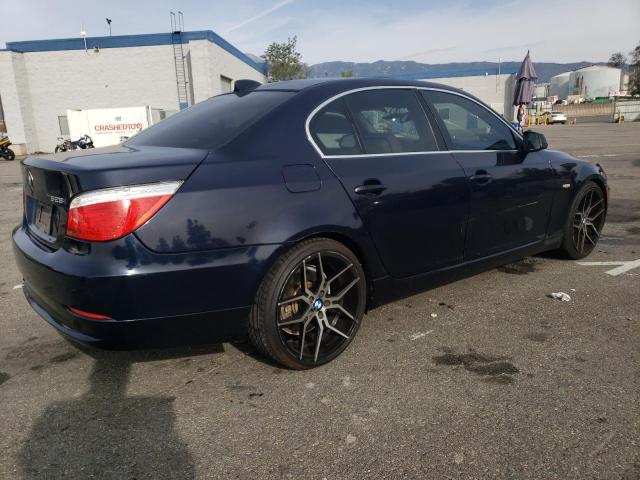 WBANU5C55AC460766 - 2010 BMW 528 I BLUE photo 3