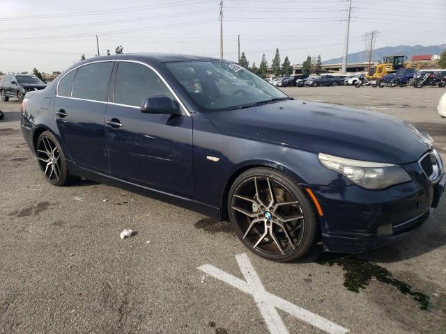 WBANU5C55AC460766 - 2010 BMW 528 I BLUE photo 4