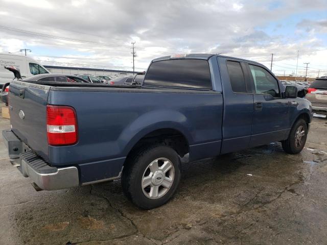 1FTRX12W64NB15592 - 2004 FORD F150 BLUE photo 3