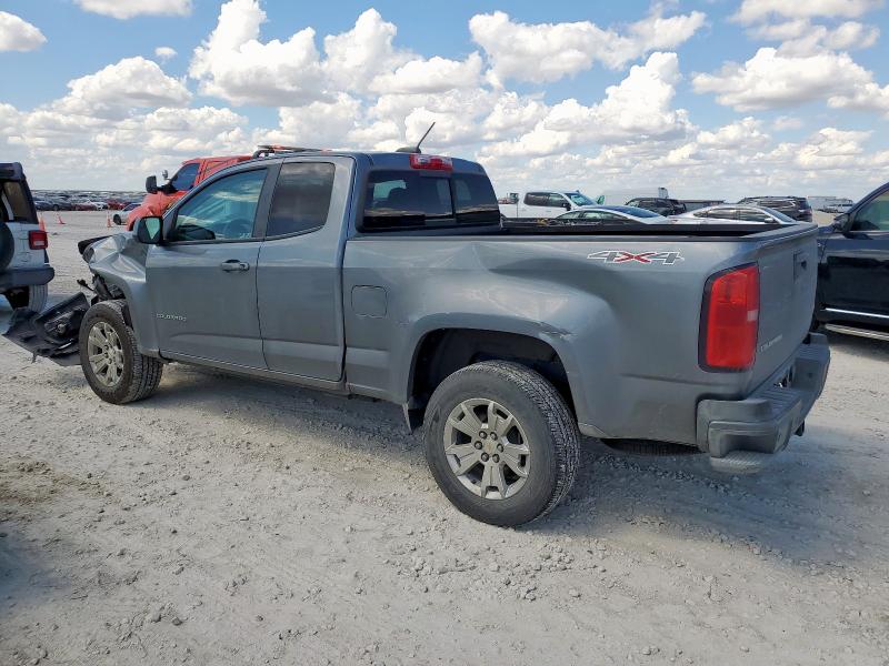 1GCHTCEN0M1204667 - 2021 CHEVROLET COLORADO LT GRAY photo 2