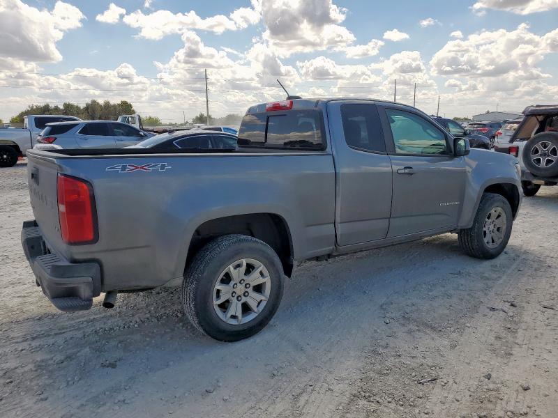 1GCHTCEN0M1204667 - 2021 CHEVROLET COLORADO LT GRAY photo 3