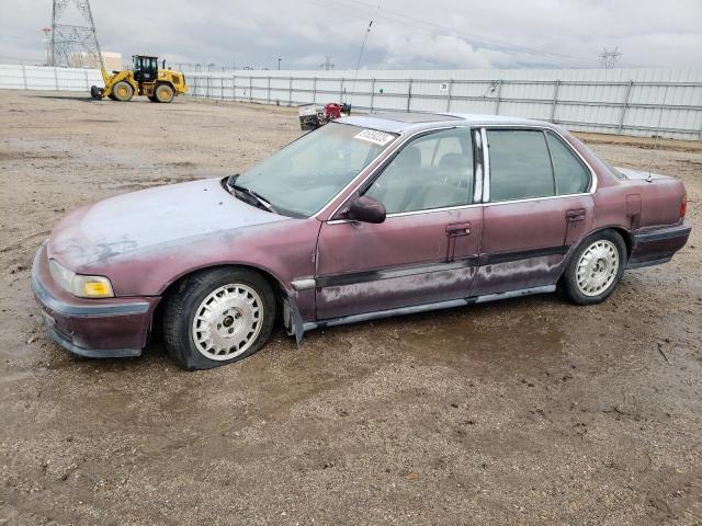 1HGCB7565MA193180 - 1991 HONDA ACCORD EX BURGUNDY photo 1