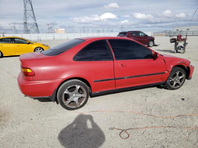 1HGEJ1264PL047892 - 1993 HONDA CIVIC EX RED photo 3