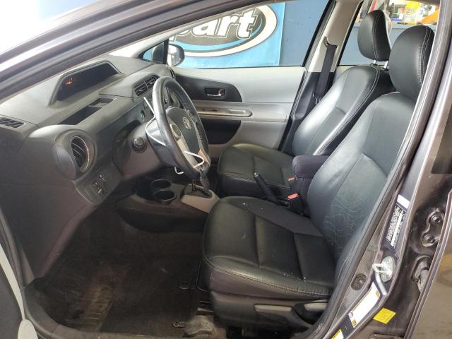 JTDKDTB35D1050107 - 2013 TOYOTA PRIUS C GRAY photo 7