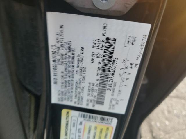 3LN6L2J95GR600092 - 2016 LINCOLN MKZ BLACK photo 12