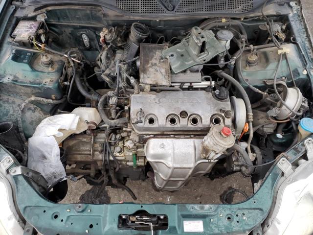 1HGEJ8245XL066071 - 1999 HONDA CIVIC EX GREEN photo 11