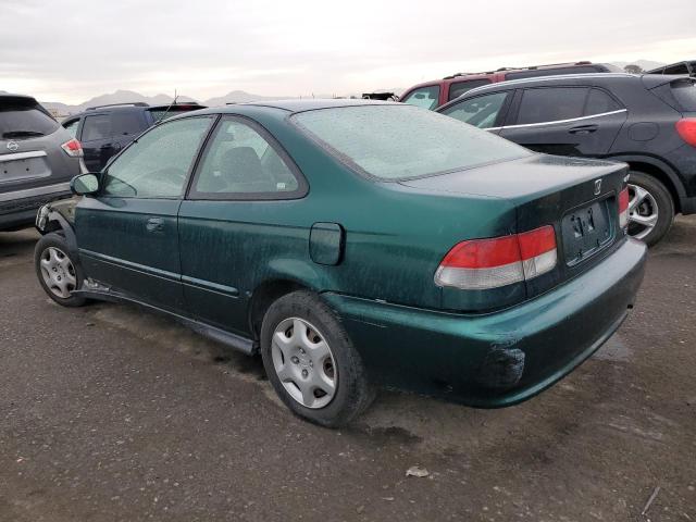 1HGEJ8245XL066071 - 1999 HONDA CIVIC EX GREEN photo 2