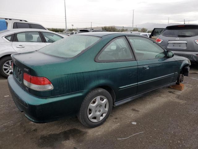 1HGEJ8245XL066071 - 1999 HONDA CIVIC EX GREEN photo 3