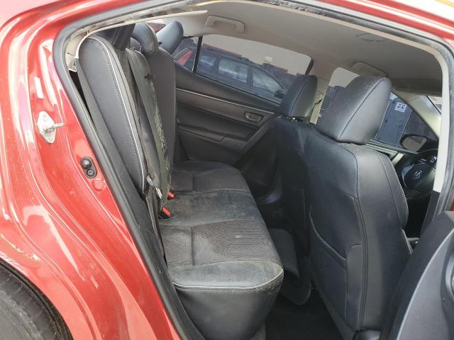 5YFBURHE6FP214412 - 2015 TOYOTA COROLLA L RED photo 10
