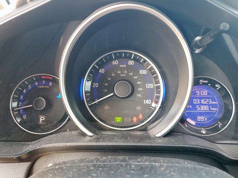 3HGGK5H41LM702022 - 2020 HONDA FIT LX WHITE photo 9