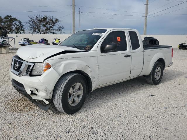 1N6BD0CT8DN764560 - 2013 NISSAN FRONTIER S WHITE photo 1