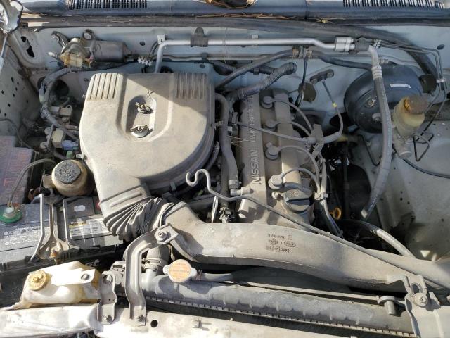 1N6DD26SXYC407437 - 2000 NISSAN FRONTIER KING CAB XE SILVER photo 11