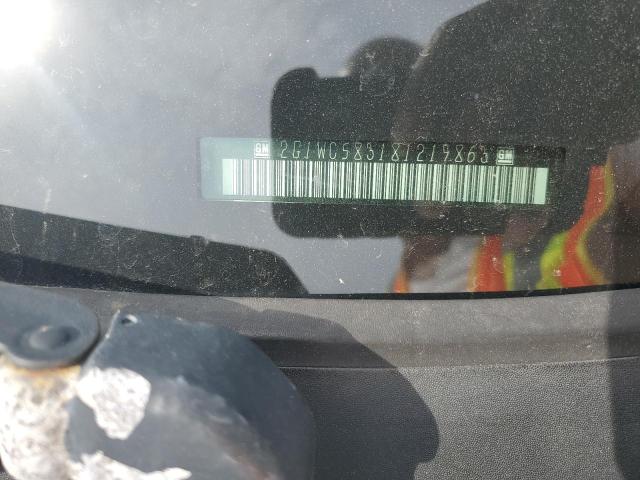 2G1WC583181219863 - 2008 CHEVROLET IMPALA LT 白色 照片 13