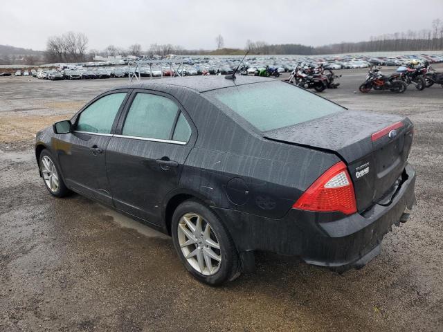 3FAHP0HA1AR252441 - 2010 FORD FUSION SE BLACK photo 2