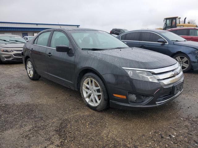 3FAHP0HA1AR252441 - 2010 FORD FUSION SE BLACK photo 4