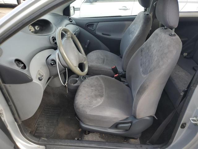 JTDAT123920243821 - 2002 TOYOTA ECHO GRAY photo 7