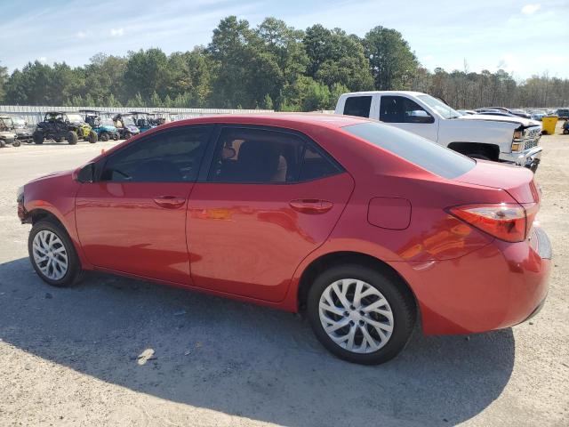 2T1BURHE4HC829138 - 2017 TOYOTA COROLLA L RED photo 2