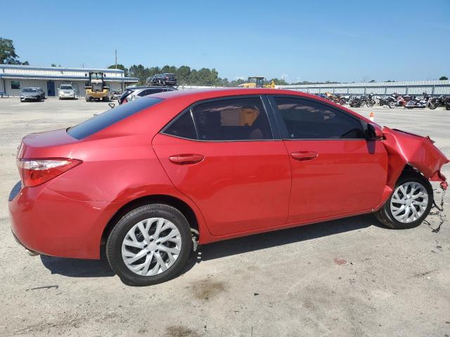 2T1BURHE4HC829138 - 2017 TOYOTA COROLLA L RED photo 3