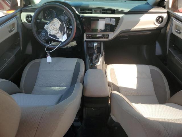 2T1BURHE4HC829138 - 2017 TOYOTA COROLLA L RED photo 8