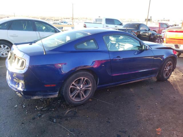 1ZVBP8AM0E5304845 - 2014 FORD MUSTANG BLUE photo 3